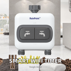 בקר השקיה חכם <span class=keywords><strong>Rainpoint</strong></span> עם WIFI, אזור אחד, טיימר מים, צינור, מתזים, פלסטיק, לגינה - Product Image 2