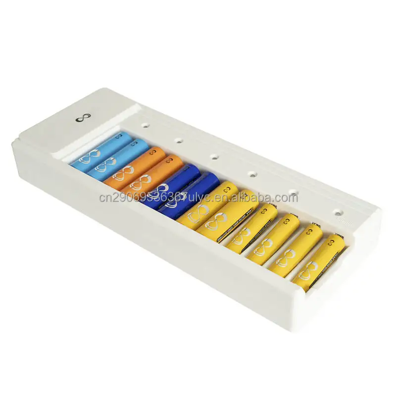 เครื่องชาร์จแบตเตอรี่ Ni-mh NiCd 6-Slot 8-SLOT 12ช่อง USB เครื่องชาร์จแบตเตอรี่ NiMH