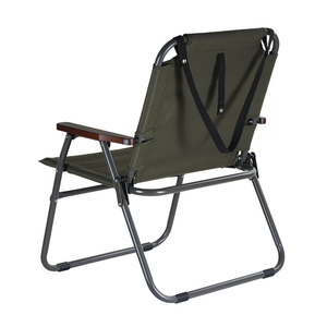 Silla Plegable de Acero OEM de Alta Calidad para Camping, Playa y Picnic, Tipo Kermit, Portátil - Product Image 1