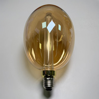 Ampoule LED décorative E27 3W, lampe à filament Edison, verre ambré, blanc chaud 1800K, éclairage rétro pour bar, café, hôtel