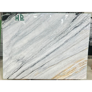 HDSTONE Vente en gros de marbre poli <span class=keywords><strong>pas</strong></span> <span class=keywords><strong>cher</strong></span>, marbre blanc naturel pour les murs du salon, les escaliers, la décoration intérieure, grandes dalles - Product Image 6