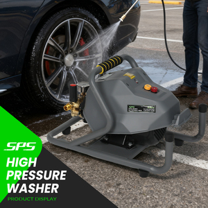 Máquina de Limpieza de Autos Portátil para el Hogar, 1450 PSI, 220 V, 2 KW, 10 LPM, Bomba de Agua a Alta Presión - Product Image 6