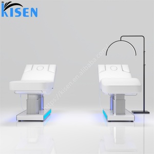 Kisen Modern Professional Wide Thermal Massage Bed Thai Head Spa Facial Heated <b>Electric</b> Massage <b>Tables</b> for Beauty Salon - Product Image 3