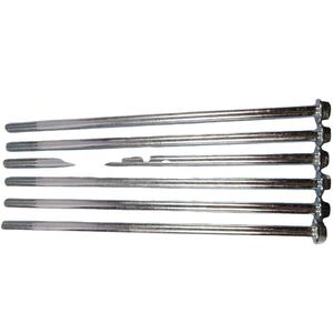 Eje de rotor de paso fino M10 de 275 mm con rosca de precisión de 1,25 mm, piezas de reparación para generadores diésel, pernos extendidos - Product Image 1