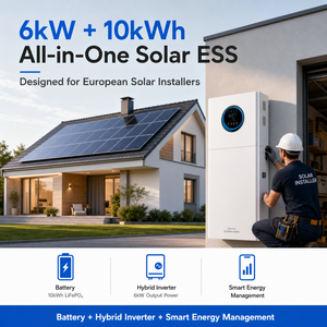 Sistema de Almacenamiento de Energía Solar Residencial ESS de 6kW 10kWh con Híbrido para Proyectos Fotovoltaicos, Suministro Directo de Fábrica en la UE - Product Image 1