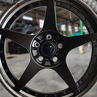Rines de Aleación Forjados Carbonizados con Diseño de Estrella, 19, 20, 21 Pulgadas, 5x112, GT4, Magenta Fucsia, para BMW M3 G80 Le Mans Sedán