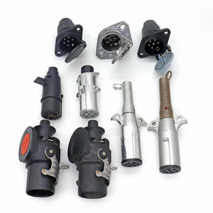 Connecteur de remorque Style euro-américain 3pin 4pin 6pin 7pin 13pin adaptateur de prise <span class=keywords><strong>semi</strong></span>-remorque - Product Image 5