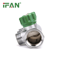 Collecteur en laiton IFAN de haute qualité à 3 voies pour distribution d'eau CVC, collecteur PEX