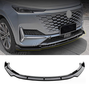 Front Bumper <b>Lip</b> Spoiler Diffuser <b>Splitters</b> Body Kit Aprons Cover Guard Trim for CHANGAN UNI-K UNIK 2021-2023 - Product Image 1