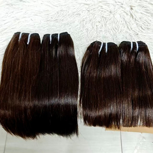 Letsfly Promotion 9,5$ Lots de mèches de cheveux humains vietnamiens 12A, mélange brun, 8-14 pouces, ultra-lisses, double tirage, 100% cheveux humains en trame - Product Image 3