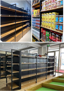 Biểu Tượng Tùy Chỉnh Siêu Thị Lưu Trữ Kệ Hiển Thị Pegboard Nhiệm Vụ Nặng Nề Hai Mặt Hiện Đại Kim Loại Hiển Thị Đứng Màu Đen Cửa Hàng Đồ Nội Thất - Product Image 3