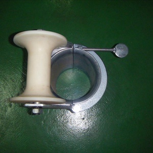 Tùy chỉnh chuông miệng loại Cáp Trống kéo con lăn OEM hỗ trợ cáp xâu chuỗi ròng rọc để bán - Product Image 3