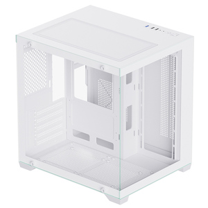 Snowman M-ATX/ <span class=keywords><strong>ITX</strong></span> PC Trường Hợp Giữa Tháp Kép Tempered Glass Kép Chamb 2.5ssd * 3 Màu Đen Chơi Game Máy Tính Để Bàn - Product Image 5