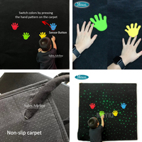 Panneau mural interactif en fibre optique à empreintes digitales, tableau d'activités sensorielles LED pour l'ergothérapie et l'autisme