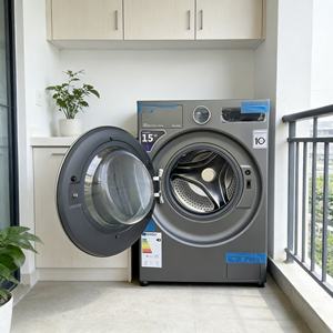 <span class=keywords><strong>Lavadora</strong></span> de <span class=keywords><strong>Tambor</strong></span> con Apertura Frontal y Gran Capacidad de Lavado y Secado, <span class=keywords><strong>Lavadora</strong></span> Totalmente Automática - Product Image 2