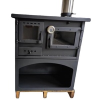 Poêle à bois chinois 10 KW, cuisinière, foyer, chauffage d'appoint, poêle à bois, foyer intérieur