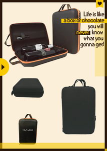 Caja de botella de vino tinto, Material ligero, doble capa, EVA, moldeado en caliente, caja anticaída y antipolvo, lámina de aluminio Interior, antiarañazos - Product Image 6