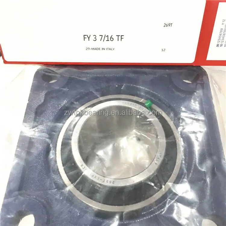 New product Pillow Block Bearing FY 3 7/16 TF Square flanged ball bearing unit FY 3 7/16 TF in stock