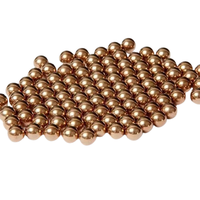 Marque de haute précision personnalisée boule de cuivre creux poli miroir boule de cuivre pur pour la décoration