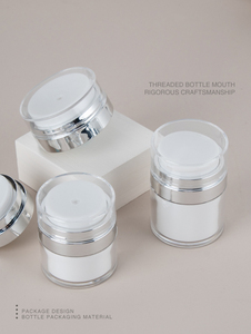 Di lusso di alta qualità 30ml 15g 30g 50g Airless bottiglia di crema per bambini in acrilico vasetto di crema spessa a parete riutilizzabile contenitore cosmetico vuoto - Product Image 5