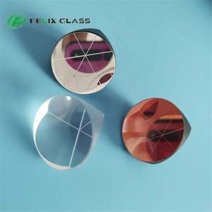 FELIX Prisme cubique professionnel en verre optique de silice fondue/BK7, argenté/AL/cuivre, sans revêtement, tolérance d'angle de 3 arcmin, garantie 3 ans - Product Image 4