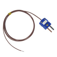 Connecteur pour applications cryogéniques à basse température, fil de détection de température, thermocouple de type T TT-T-24-SLE PFA