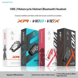 <span class=keywords><strong>Casque</strong></span> de moto Vaimaitong V10X pour <span class=keywords><strong>casque</strong></span> intégral, réduction active du bruit, interphone à distance illimitée, 5 ans - Product Image 1