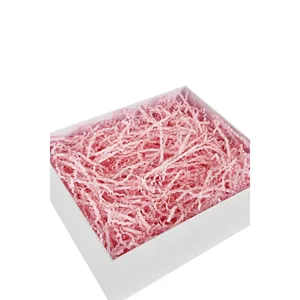 Pink Zigzag <b>Shredded</b> Eyelash Packaging Tissue <b>Paper</b> with Unique Design - Product Image 2