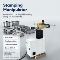 Brazo Robótico Colaborativo de Programación Flexible en Stock, Manipulador de Estampado para Manipulación de Pequeñas Máquinas de Prensa
