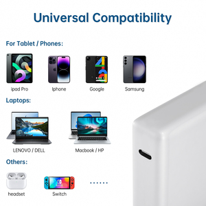 Nhà sản xuất 96W Loại C USB C máy tính xách tay sạc <span class=keywords><strong>Power</strong></span> <span class=keywords><strong>Adapter</strong></span> cho <span class=keywords><strong>Apple</strong></span> MacBook không khí Pro OTP QC3.0 chức năng thông minh - Product Image 5