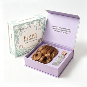 Scatole Rigide per Prodotti per la <span class=keywords><strong>Cura</strong></span> della Pelle, Confezioni in Carta Patinata con Stampa in Lamina d'Oro, Scatole Regalo in Cartone con Chiusura Magnetica - Product Image 2