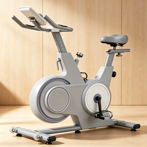 Cyclette Commerciale da Interno con Resistenza Magnetica, in Acciaio, Ecologica, Silenziosa, per Fitness Domestico, Autopropulsa, 140kg - Product Image 4