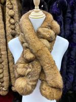 Écharpe en fourrure de lapin 100% authentique unisexe, vente en gros, écharpe chaude et tendance pour l'hiver, disponible en plusieurs couleurs