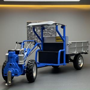 Modèle de voiture en alliage <span class=keywords><strong>1</strong></span>:<span class=keywords><strong>32</strong></span> Tracteur <span class=keywords><strong>agricole</strong></span> manuel à main Son fluide <span class=keywords><strong>Jouet</strong></span> de voiture Effet sonore Modèle d'ornements - Product Image 5
