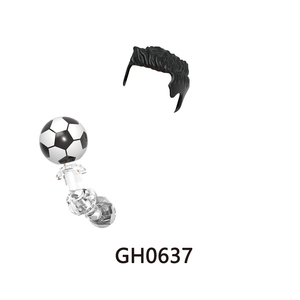 G0153 G0182 G0183 Messi Neymar Mbappé Haaland Jouet de construction pour enfants, figurines de collection de joueurs de football, cadeau - Product Image 3