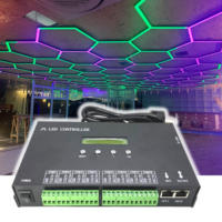 Télécommande Ethernet DMX512 avec 2048 canaux numérique WiFi ArtNet LED Stage Light Controller IP44 Rated RGB