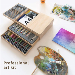 Bộ Dụng Cụ Vẽ Tranh Văn Phòng Phẩm Cho Trẻ Em 83/108 Chiếc Bút Màu Nước Văn Phòng Phẩm Học Tập Nghệ Thuật - Product Image 3