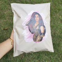 Kustom tahan air mata pakaian kemasan Logo dicetak plastik tas poli mailer mailers tas surat untuk pengiriman pakaian pakaian