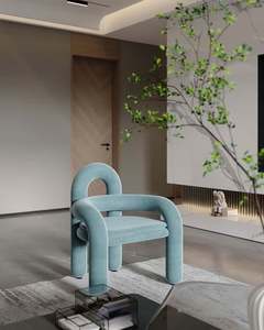 Gabinetes de Cocina Modernos Negros con Puertas de Vidrio, Gabinetes con LED e Isla - Product Image 2