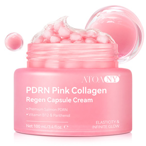 קרם פנים מקפסולות קולגן ורוד PDRN DNA סלמון מקורי של ATOANY, מותג פרטי לטיפוח העור, קרם מקפסולות PDRN עם חומצה היאלורונית - Product Image 1