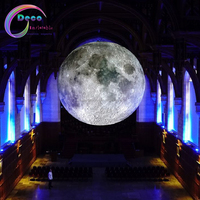 Modèle de Terre Gonflable Publicitaire de Grande Taille Planète Gonflable Géante avec Éclairage LED
