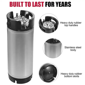 Gran oferta, <span class=keywords><strong>de</strong></span> 5 galones Cornelius barril <span class=keywords><strong>de</strong></span> cerveza, barril <span class=keywords><strong>de</strong></span> bloqueo <span class=keywords><strong>de</strong></span> bola <span class=keywords><strong>de</strong></span> 19L, barril Homebrew Corney <span class=keywords><strong>para</strong></span> elaborar cerveza <span class=keywords><strong>de</strong></span> barril - Product Image 2