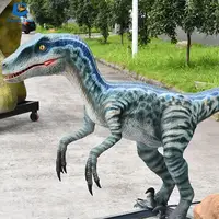 NL-F008 Hoge Kwaliteit Dinosaurus Sculptuur Animatronic Dinosaurus Gemaakt In China Voor Verkoop Velociraptor