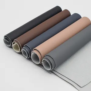 Free Samples Thick Synthetic Leather Cow Pvc Cowhide Leather Fabric Cow Leather For Wall Decoration Car Seat And Upholstery