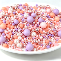 Mélange de pépites colorées pour cupcakes, fournitures de décoration de gâteaux pour boulangerie et pâtisserie