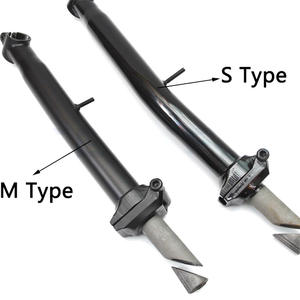 Tubo de Dirección para Bicicleta CG <span class=keywords><strong>Brompton</strong></span>, Elevador de Acero al Cromo-Molibdeno para Manillar Plegable M/P, <span class=keywords><strong>Accesorios</strong></span> para Bicicleta - Product Image 1