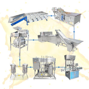 Usine de production de jus d'orange complète ORME, ligne de traitement automatisée pour l'extraction de jus de fruits - Product Image 1