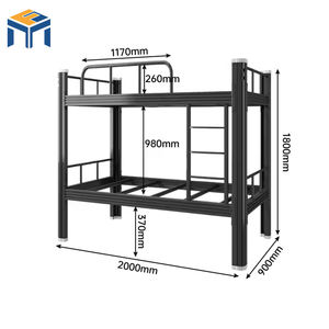 Lits superposés en acier sur mesure pour hôtels et usage commercial, solution de lits superposés de haute qualité en gros - Product Image 2