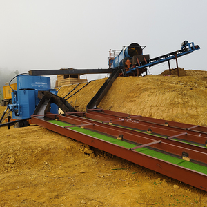 50TPH 새로운 다층 중력 분리기 모터 및 디젤 엔진을 장착 한 금 세척 공장 높은 회수율 - Product Image 5