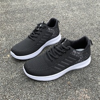 Chaussures de sport décontractées pour hommes à lacets, rehaussantes, en maille, légères et respirantes, pour la course et la marche – Grande Vente